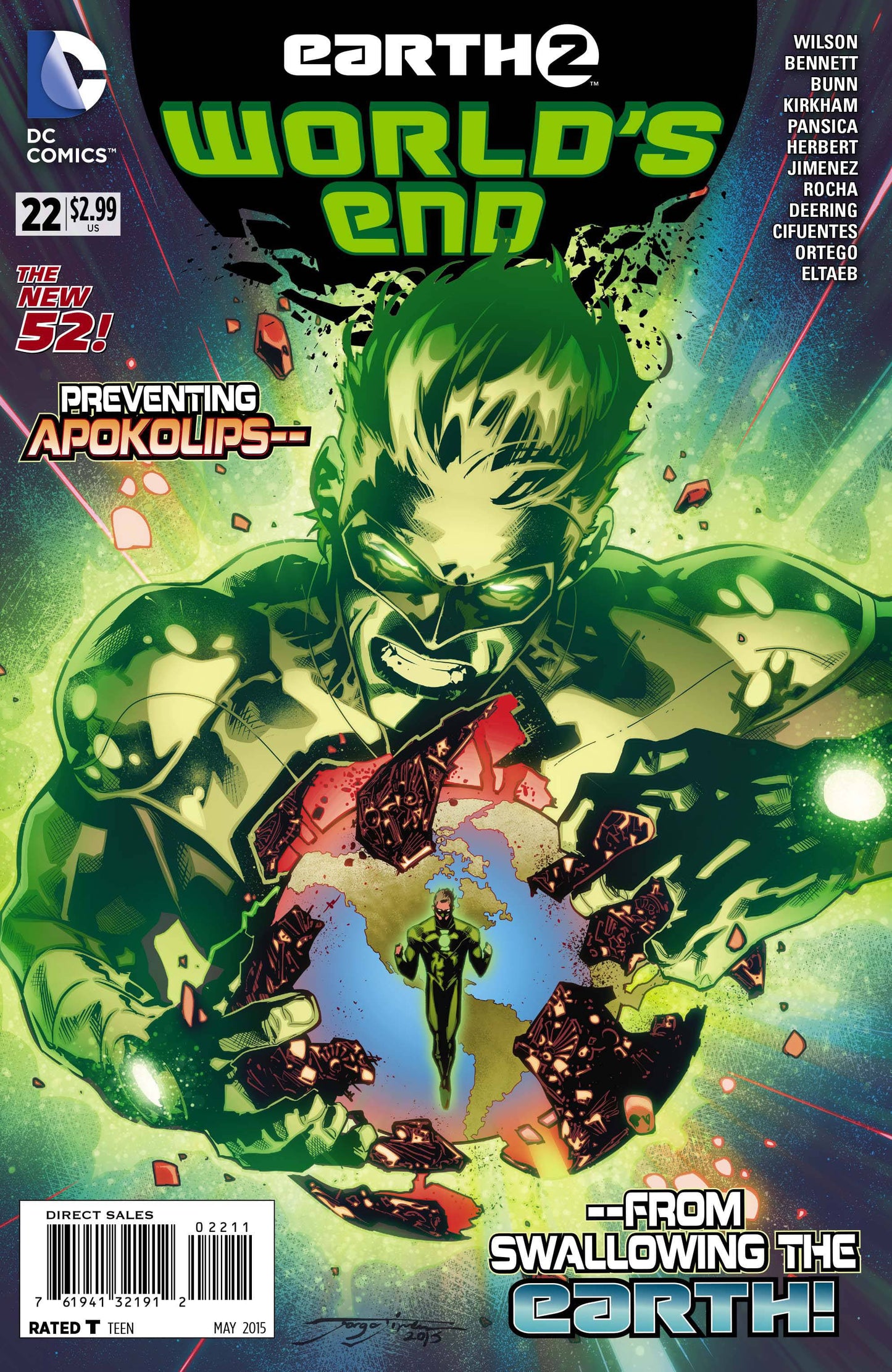 Dc Comics Comics Earth 2: World's End #22 [VF]
