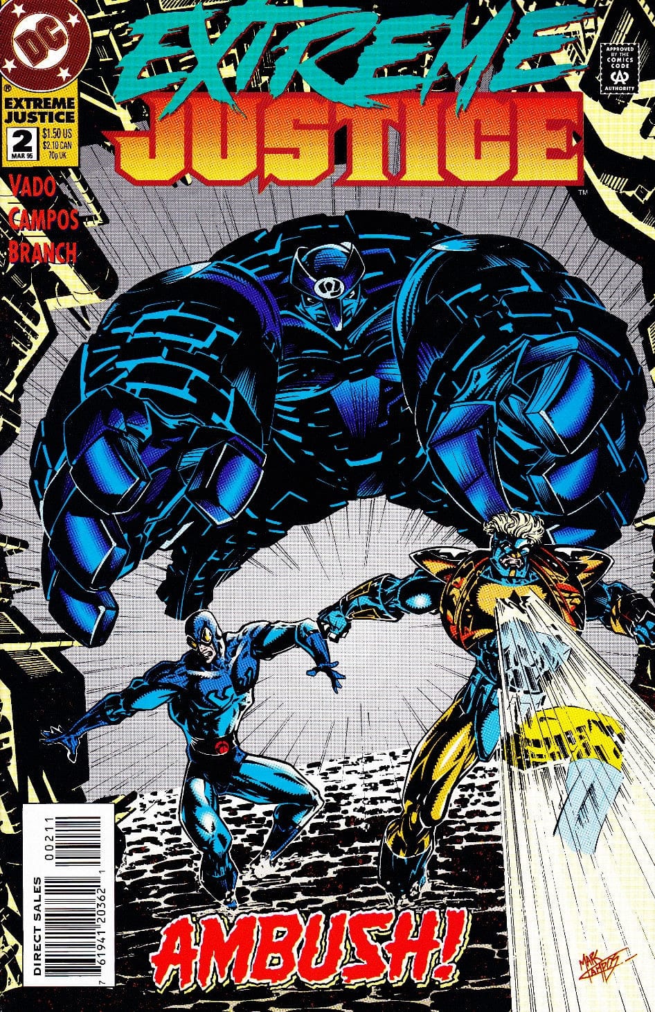 Dc Comics Comics Extreme Justice #2 [VF]