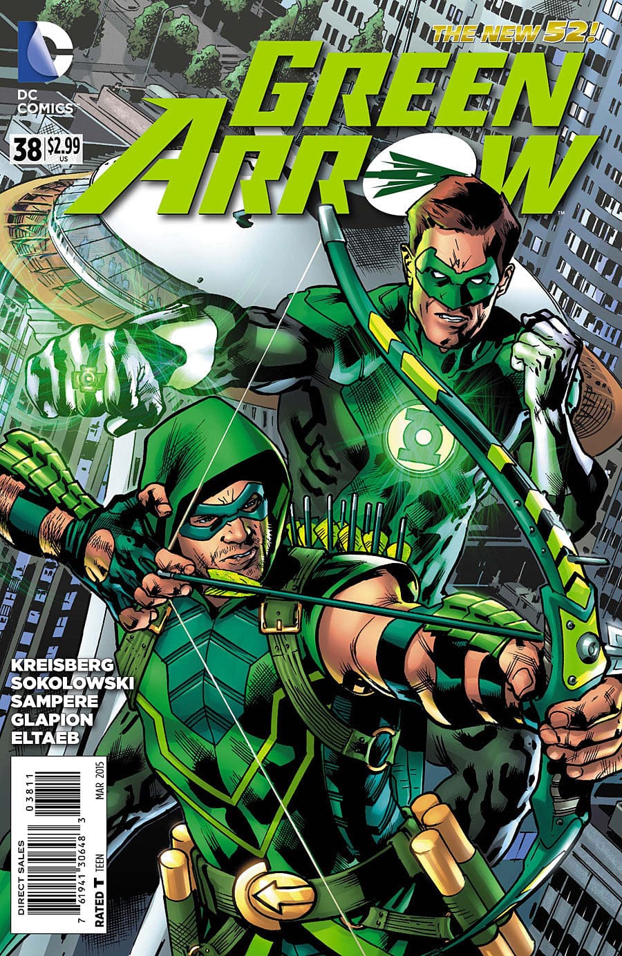 Dc Comics Comics Green Arrow #38 [VF/NM]