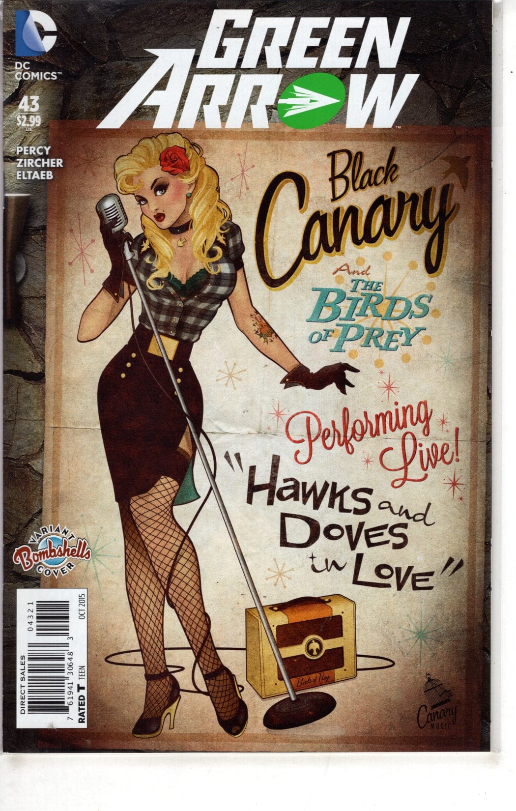 Dc Comics Comics Green Arrow #43CVR B [VF/NM]