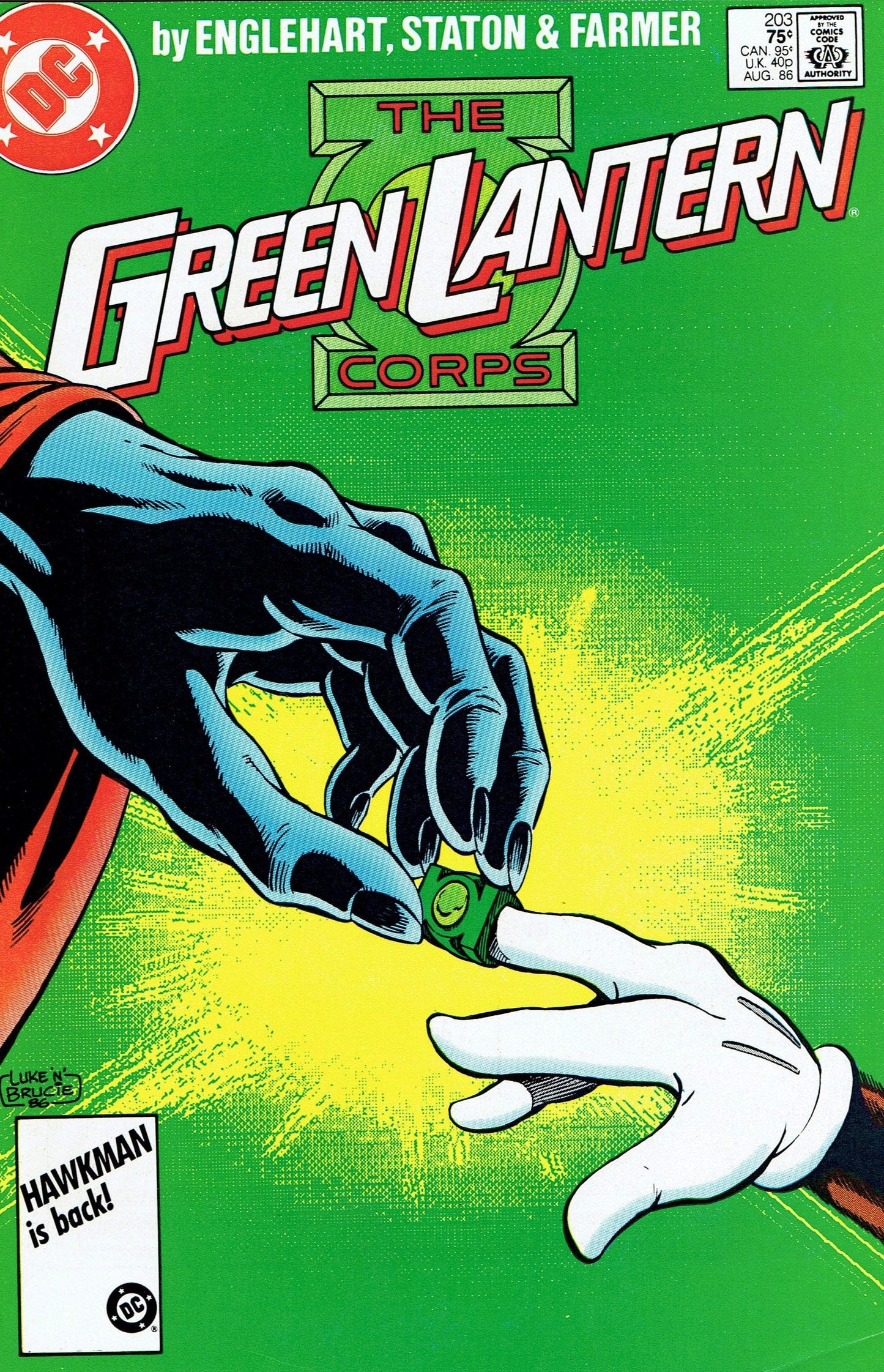 Dc Comics Comics Green Lantern #203