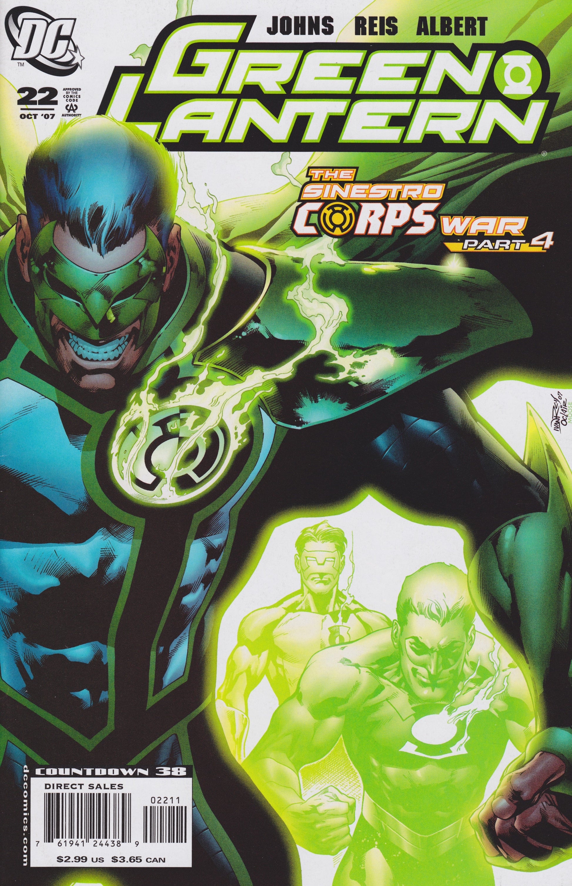 Dc Comics Comics Green Lantern #22 [VF]