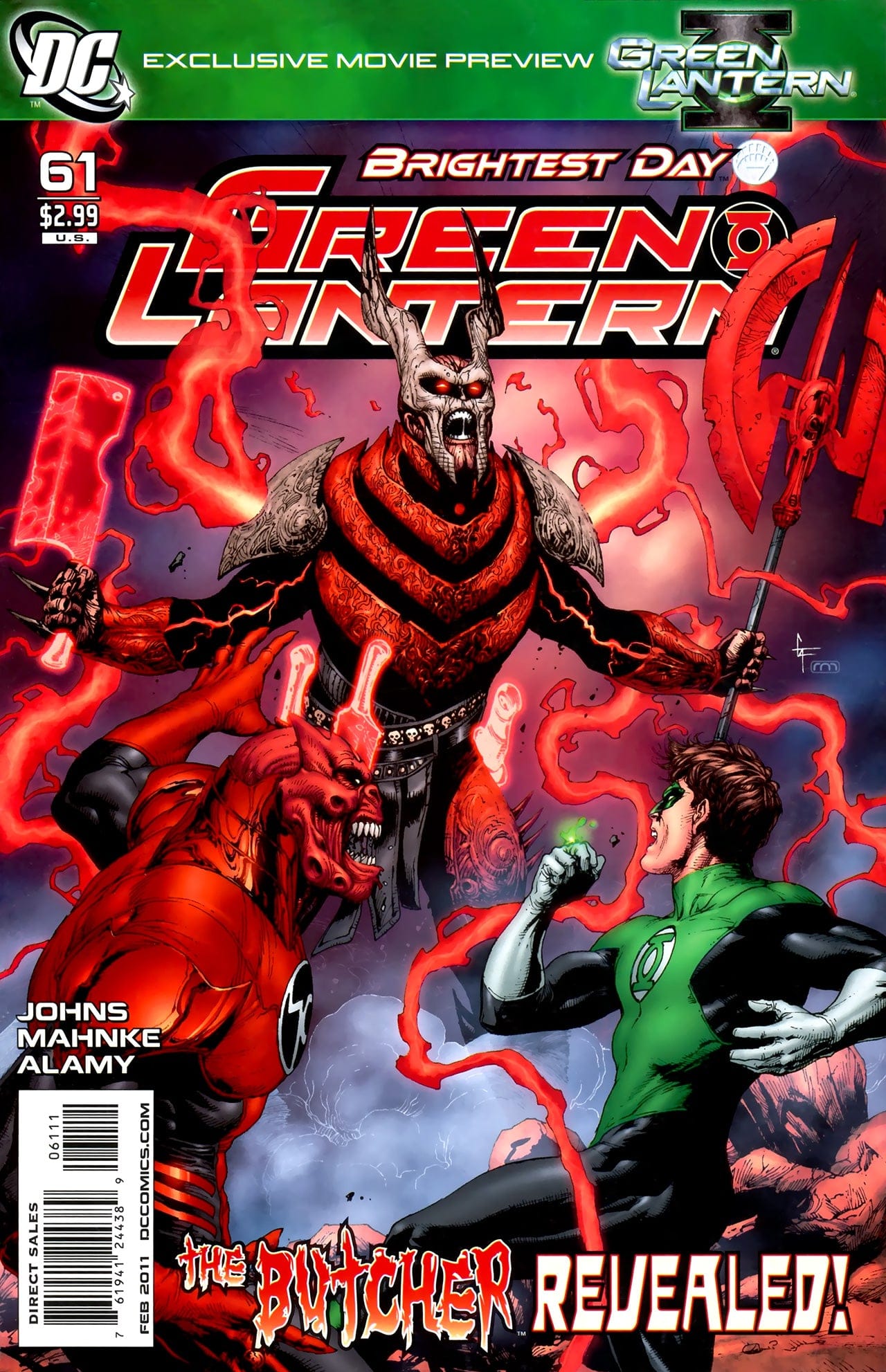Dc Comics Comics Green Lantern #61 [VF]