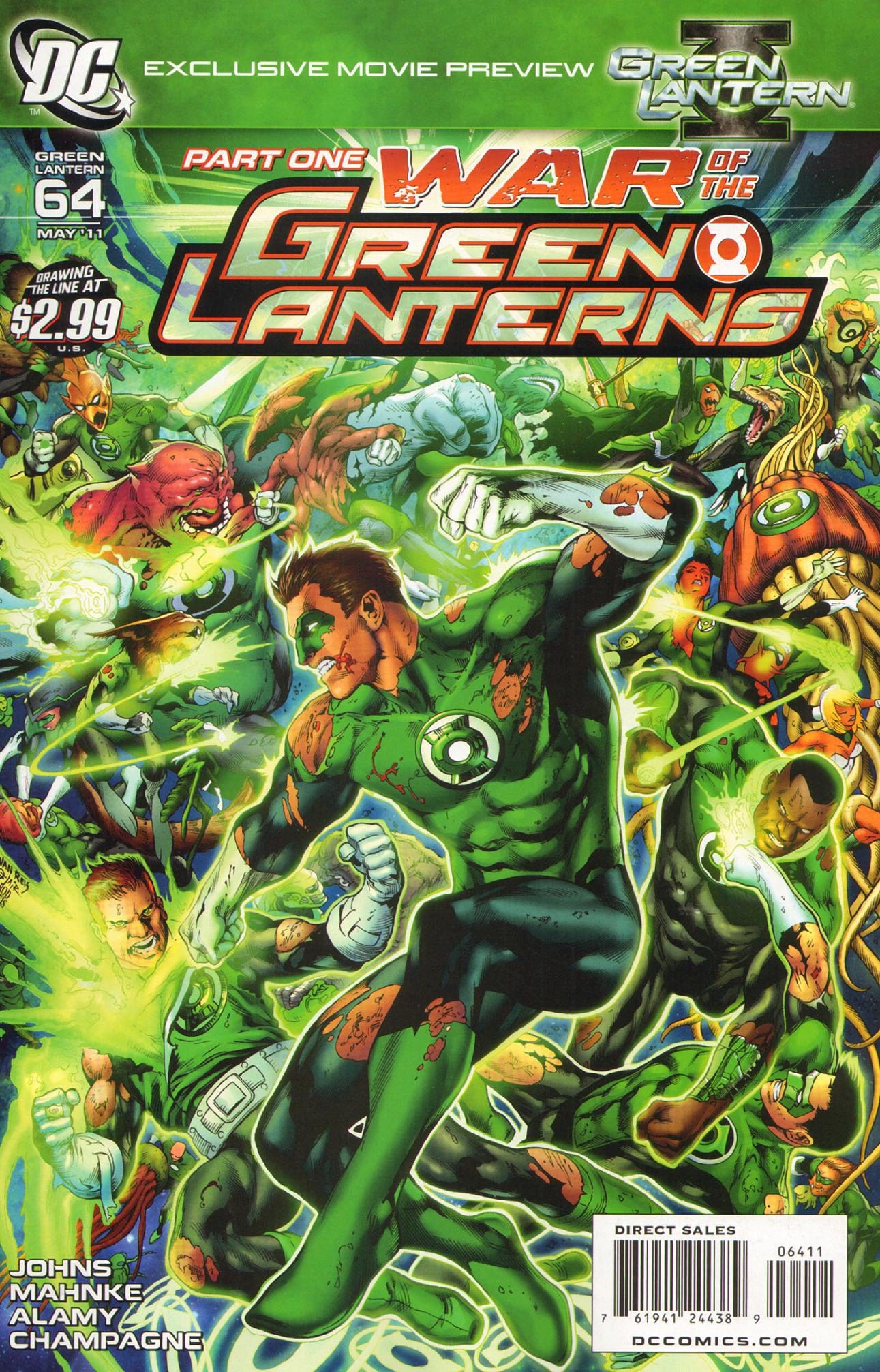 Dc Comics Comics Green Lantern #64 [VF]