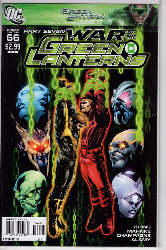 DC COMICS Comics GREEN LANTERN #66 (WAR OF GL) (4th Series)