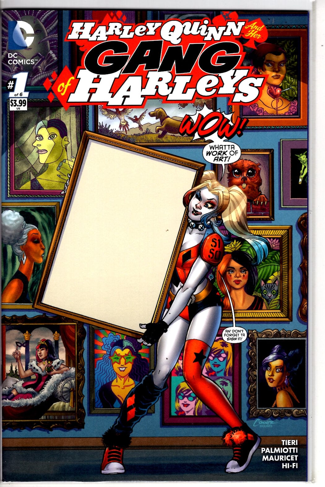 DC COMICS Comics HARLEY QUINN AND HER GANG OF HARLEYS #1 (OF 6) CONNER VAR ED [VF]