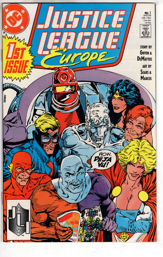 DC COMICS Comics Justice League Europe #1