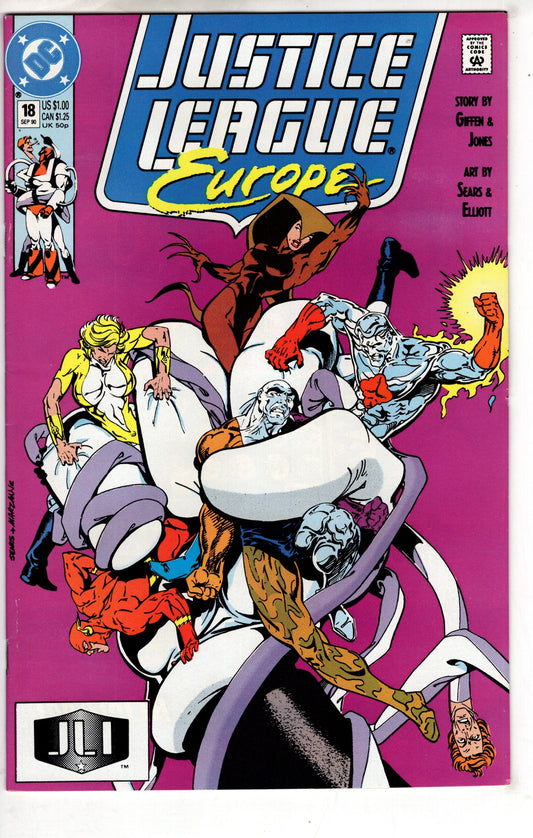 DC COMICS Comics Justice League Europe #18