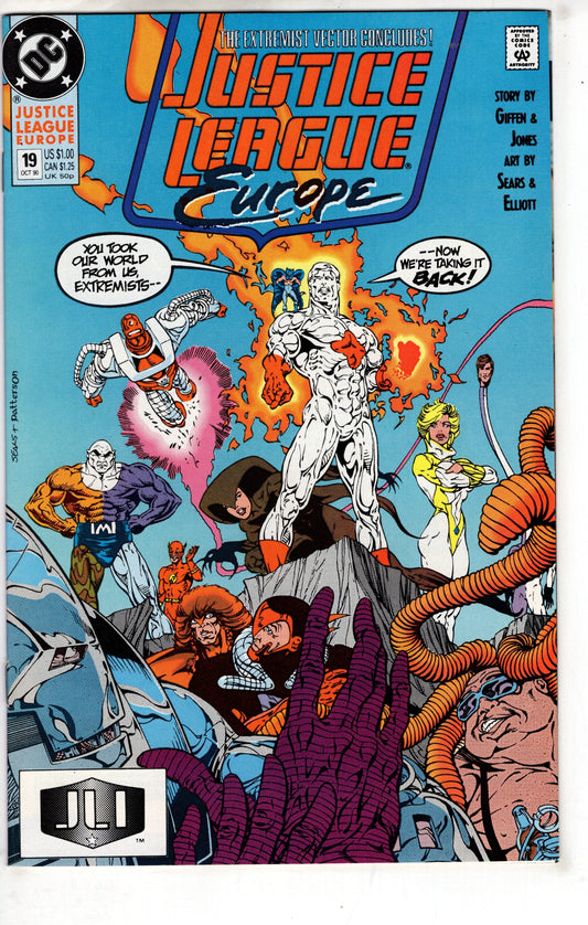 DC COMICS Comics Justice League Europe #19