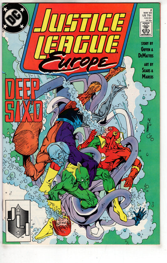 DC COMICS Comics Justice League Europe #2
