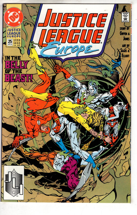 DC COMICS Comics Justice League Europe #25