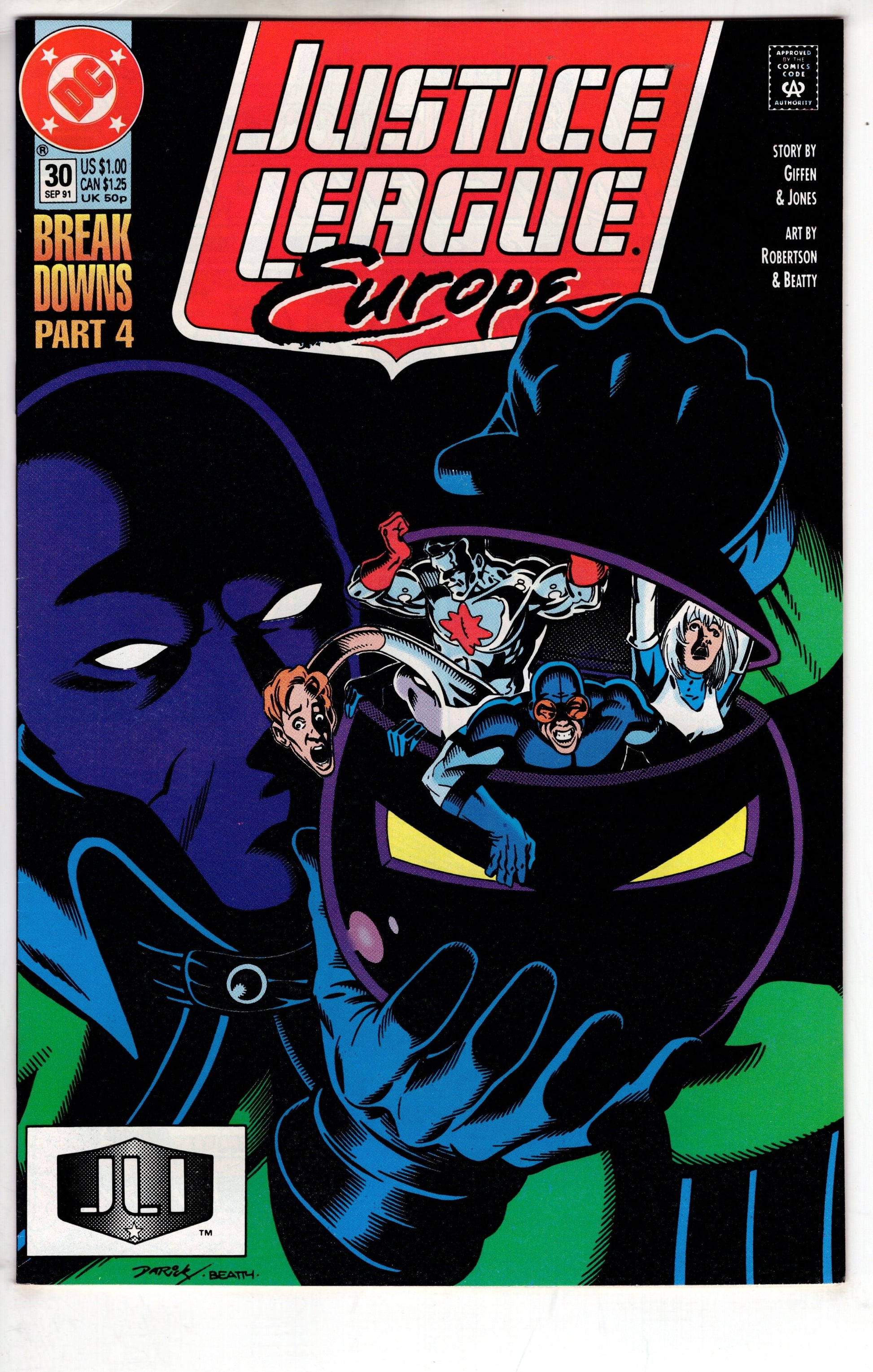 DC COMICS Comics Justice League Europe #30