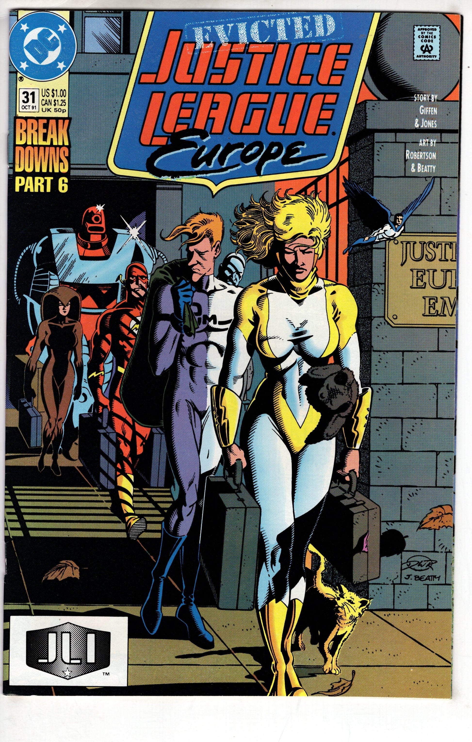 DC COMICS Comics Justice League Europe #31