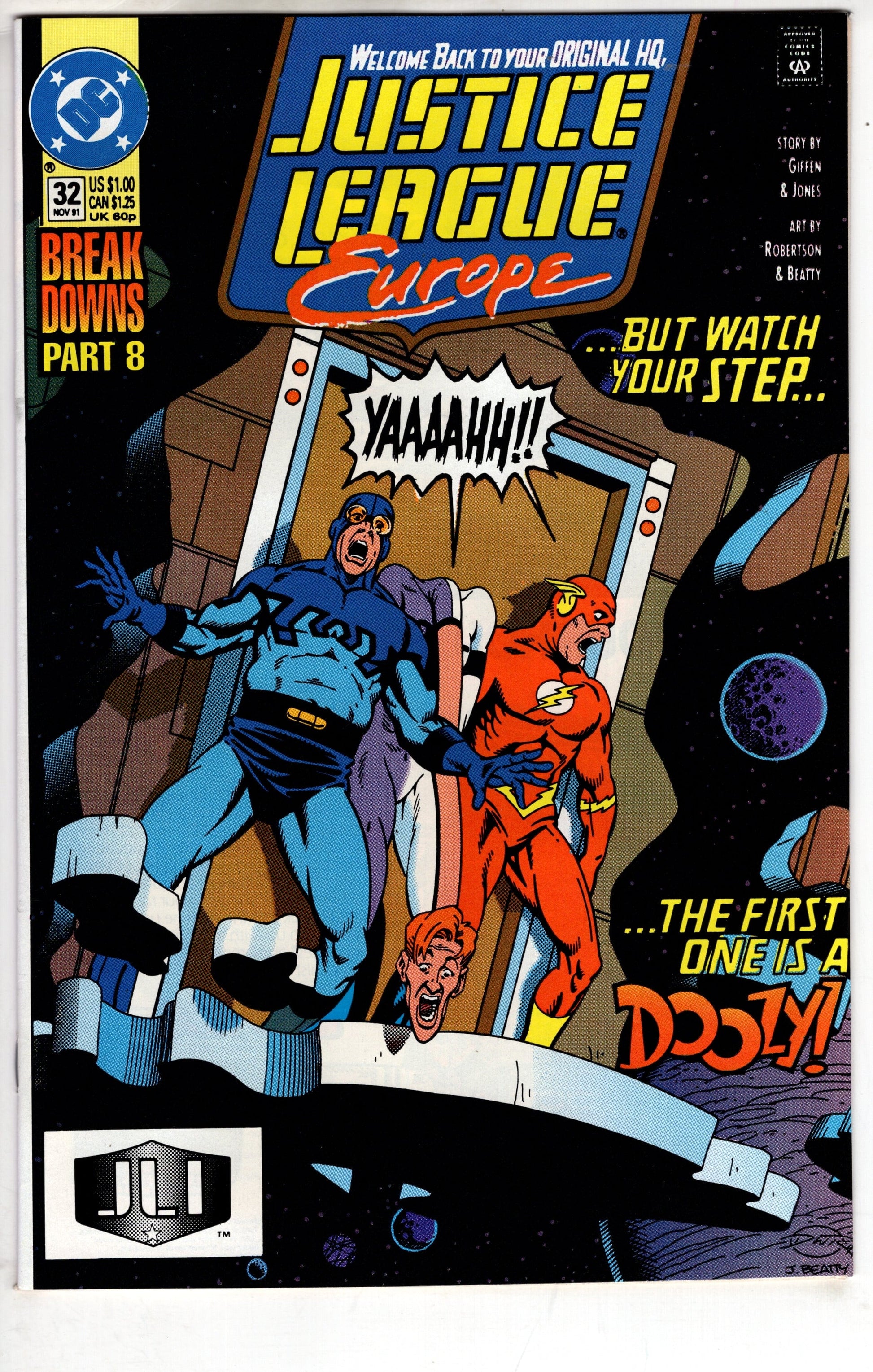 DC COMICS Comics Justice League Europe #32