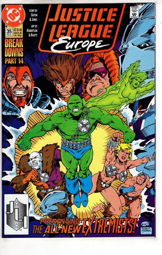DC COMICS Comics Justice League Europe #35