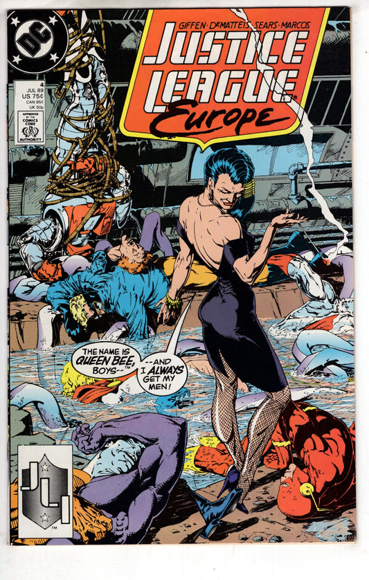 DC COMICS Comics Justice League Europe #4