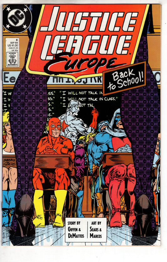 DC COMICS Comics Justice League Europe #6