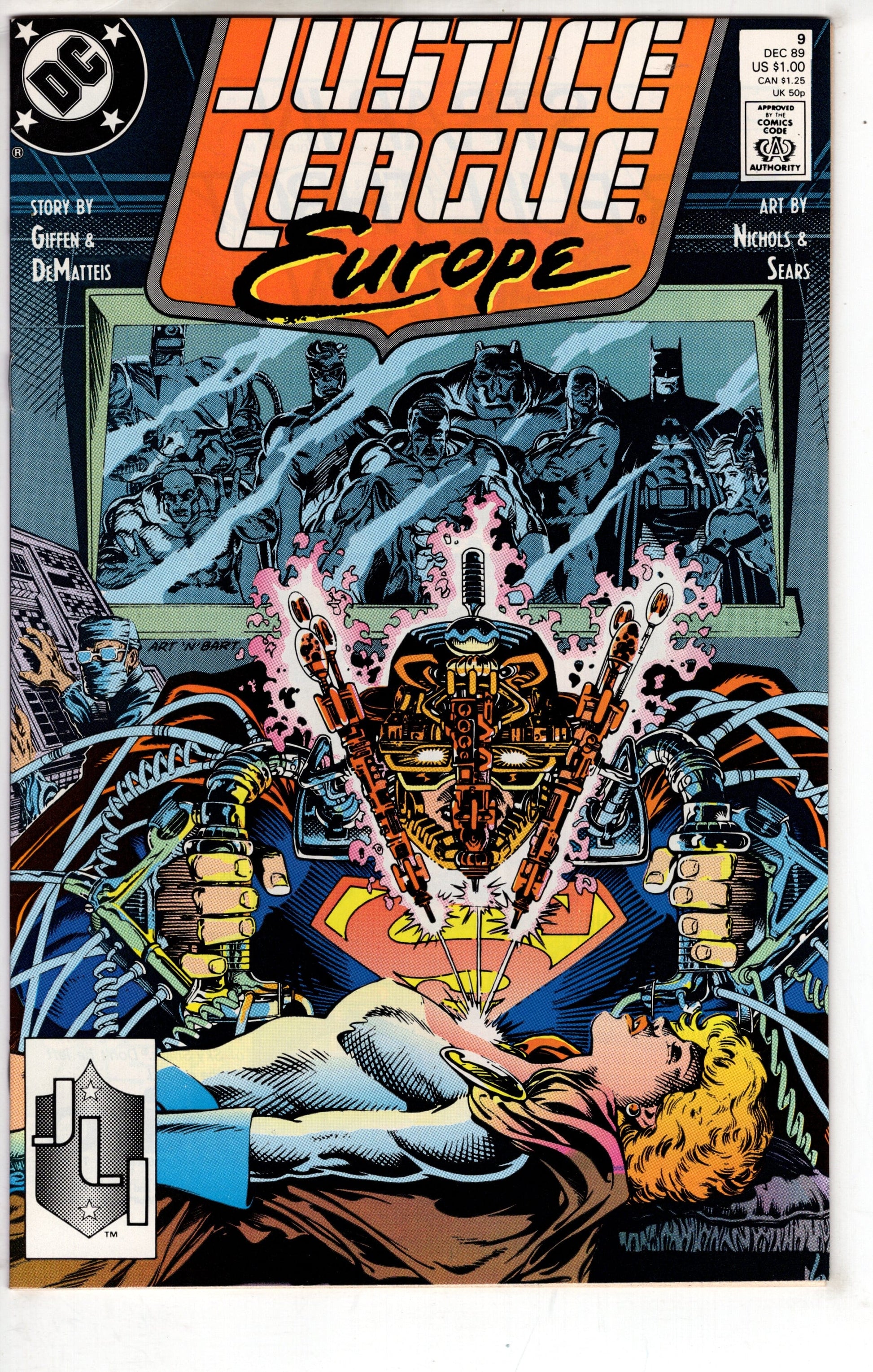 DC COMICS Comics Justice League Europe #9