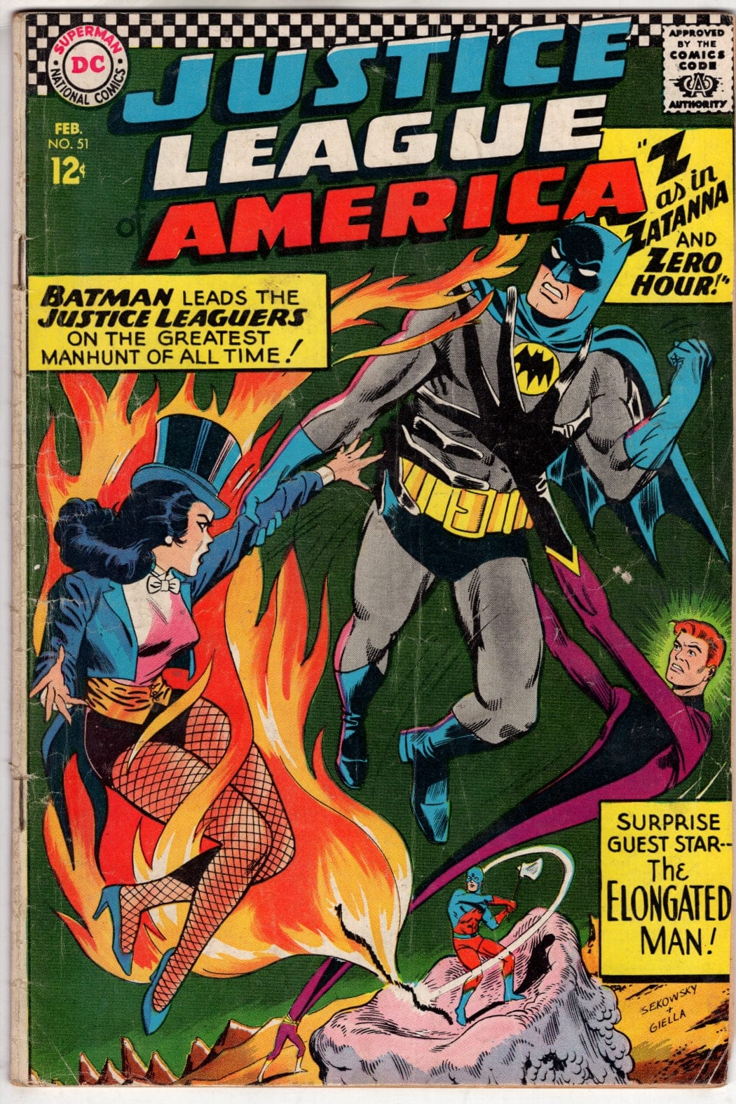 DC COMICS Comics Justice League of America #51