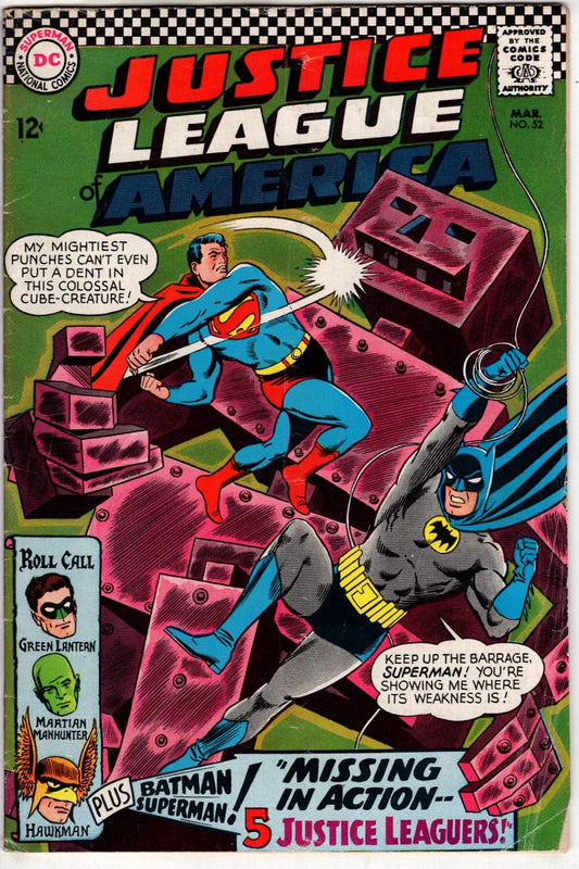 DC COMICS Comics Justice League of America #52