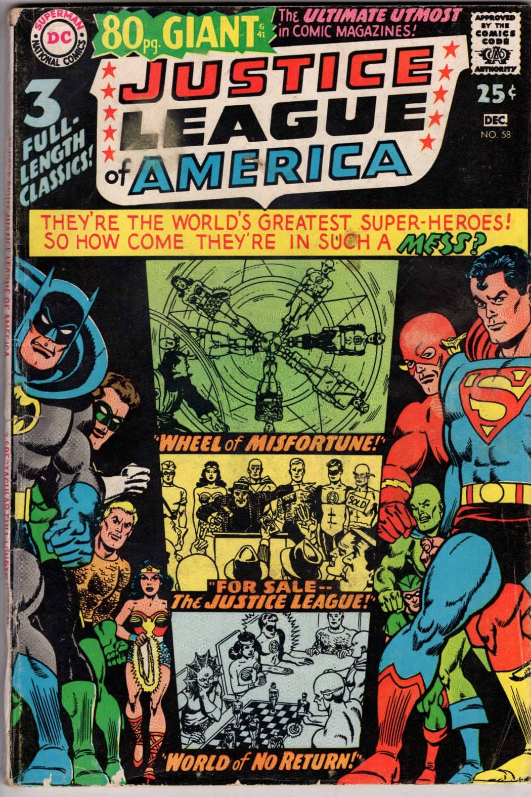 DC COMICS Comics Justice League of America #58