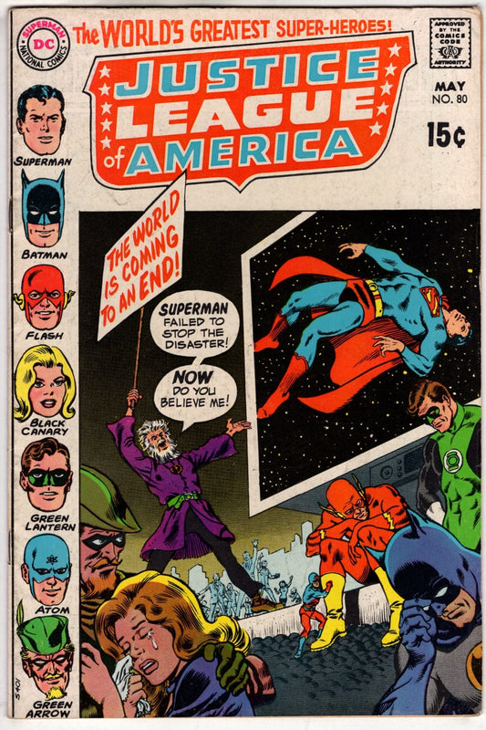 DC COMICS Comics Justice League of America #80