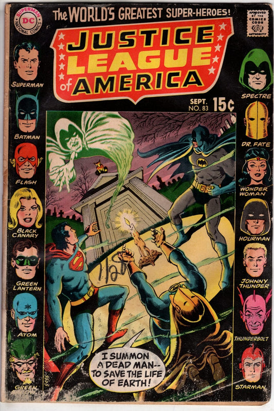 DC COMICS Comics Justice League of America #83