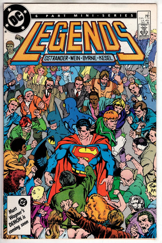 Dc Comics Comics Legends #2