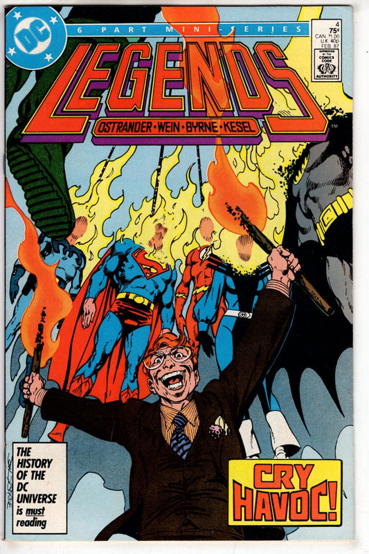 Dc Comics Comics Legends #4