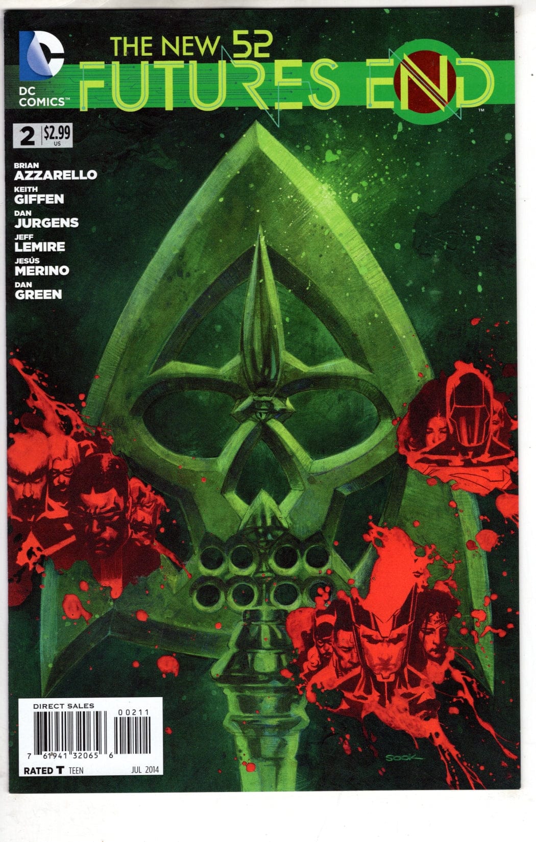 DC COMICS Comics NEW 52 FUTURES END #2[VF/NM]