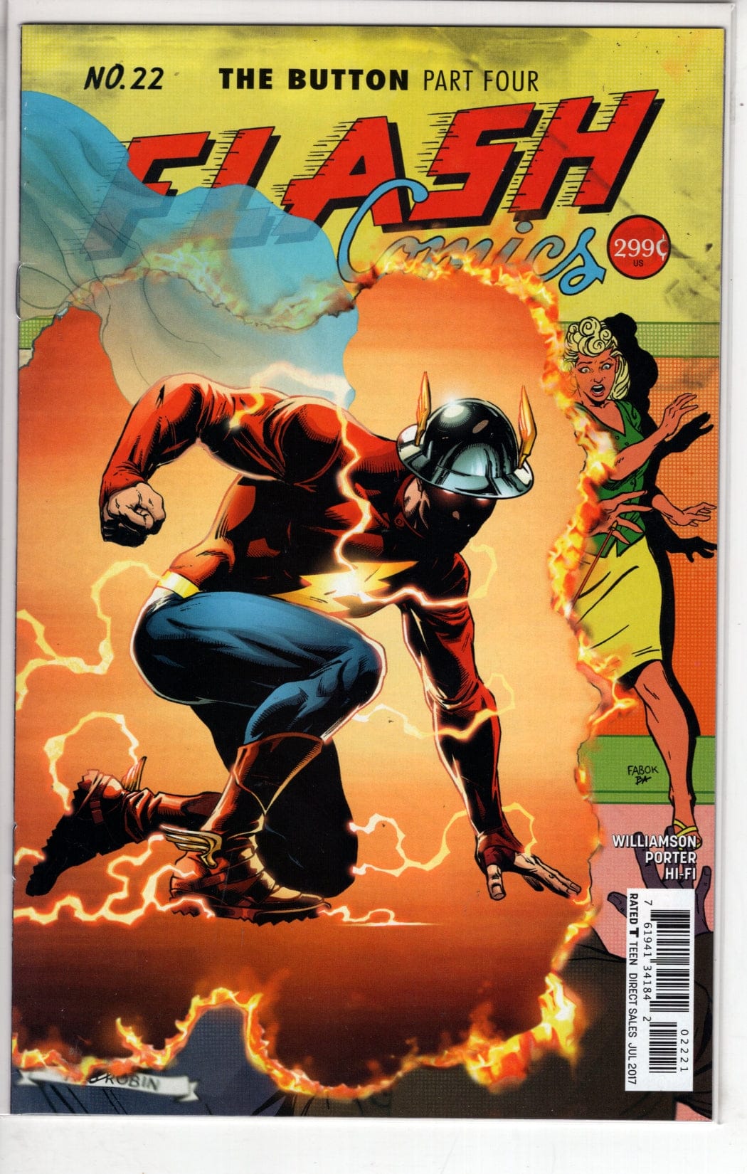 DC COMICS Comics NM FLASH #22 [VF/NM]