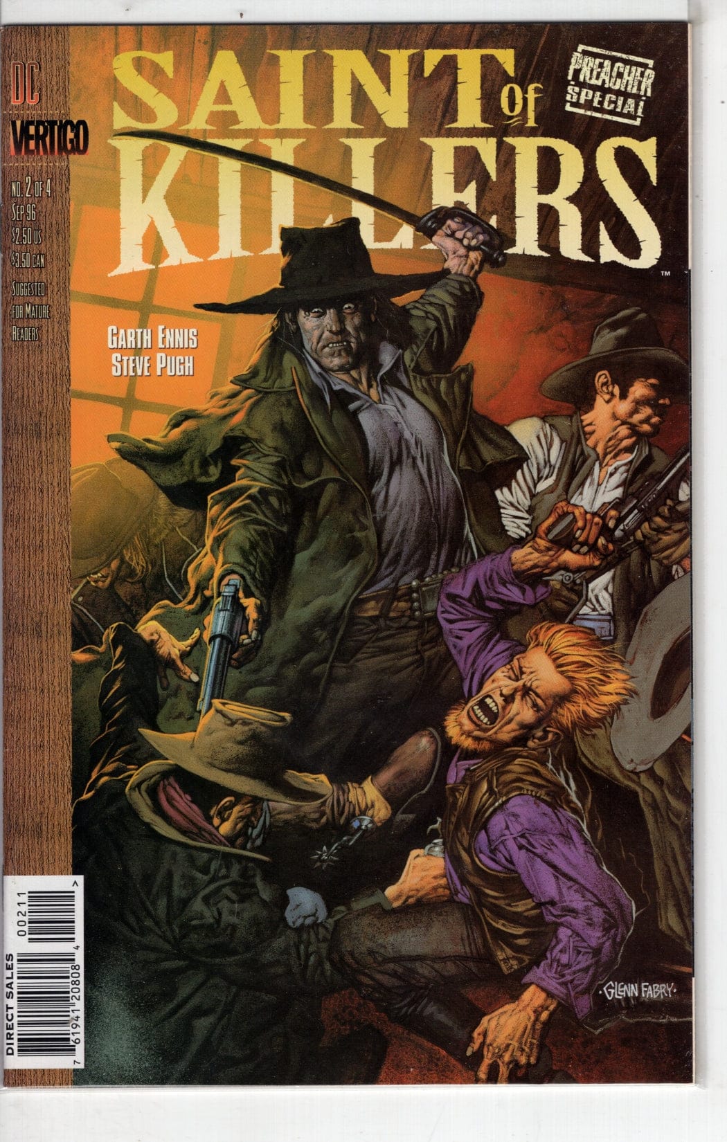 Dc Comics Comics Preacher Special: Saint of Killers #2 [VF/NM]