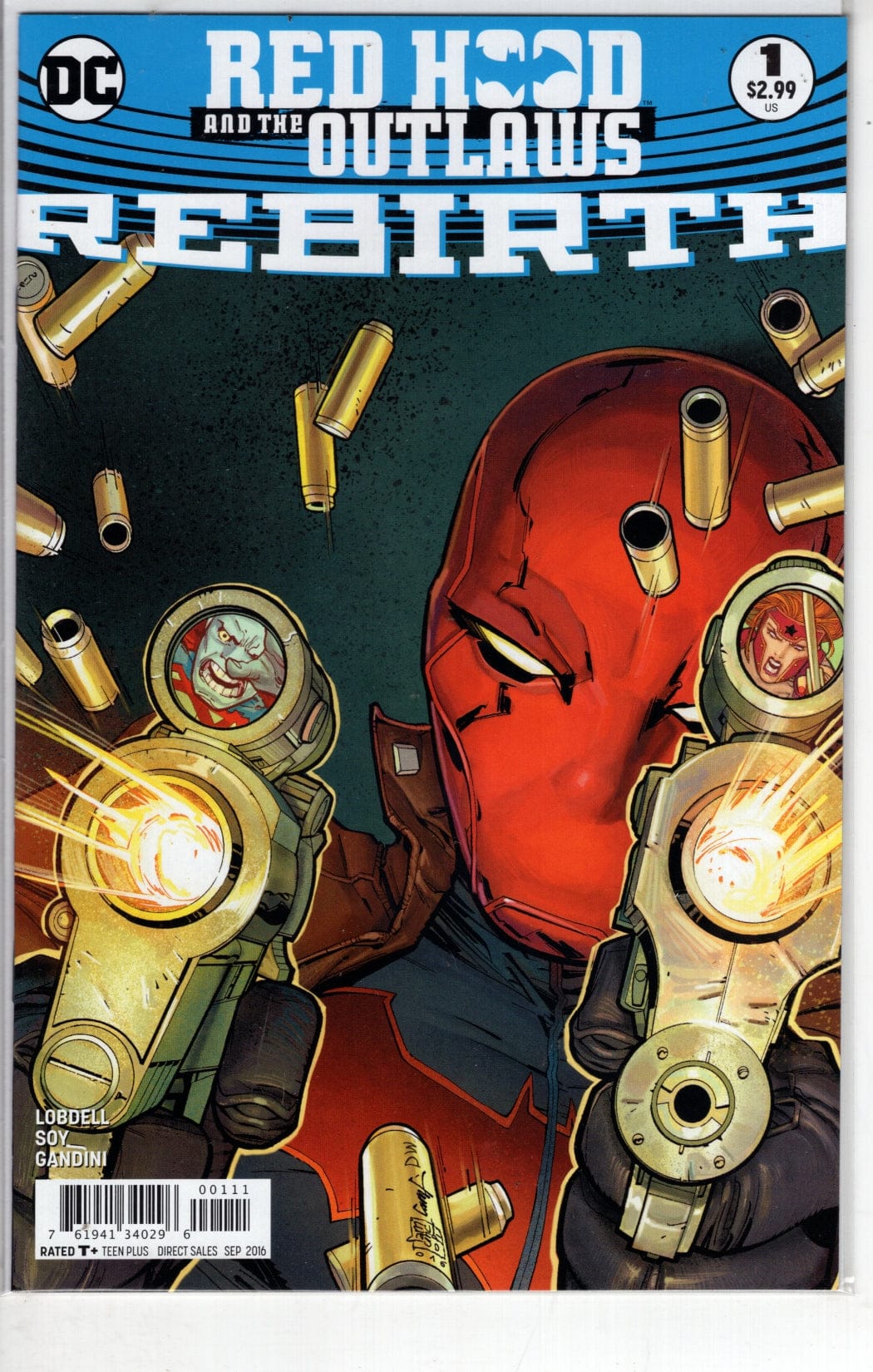 DC COMICS Comics RED HOOD AND THE OUTLAWS REBIRTH #1 CVR A [VF/NM]