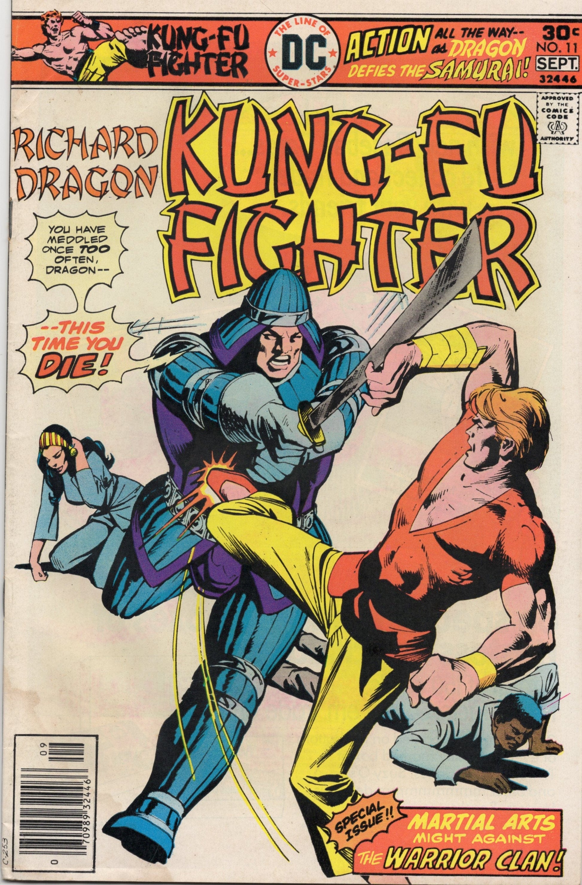 Dc Comics Comics Richard Dragon, Kung Fu Fighter #11 [VG/FN]