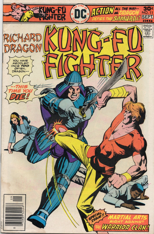 Dc Comics Comics Richard Dragon, Kung Fu Fighter #11 [VG/FN]
