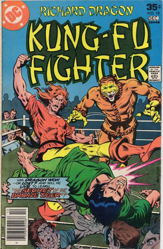 Dc Comics Comics Richard Dragon, Kung Fu Fighter #18 [VG]