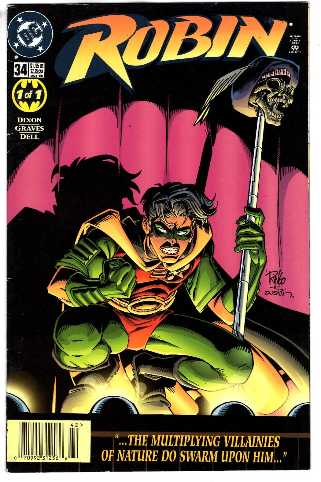 Dc Comics Comics Robin #34 [VG]