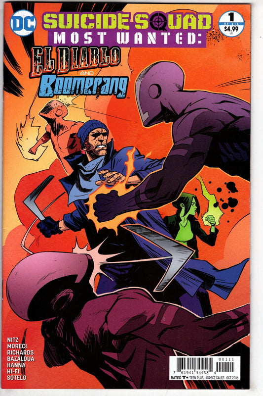 DC COMICS Comics SUICIDE SQUAD MOST WANTED EL DIABLO & BOOMERANG #1 (OF 6)