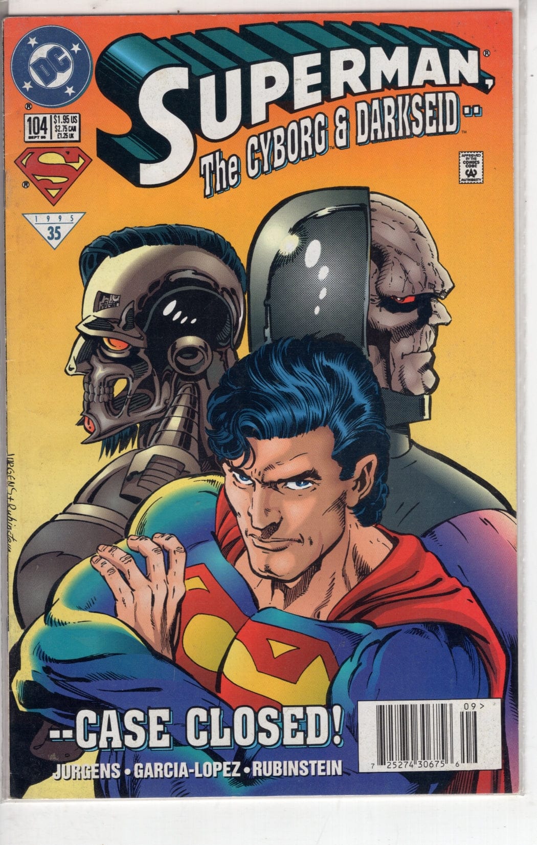 Dc Comics Comics Superman #104 [GOOD]