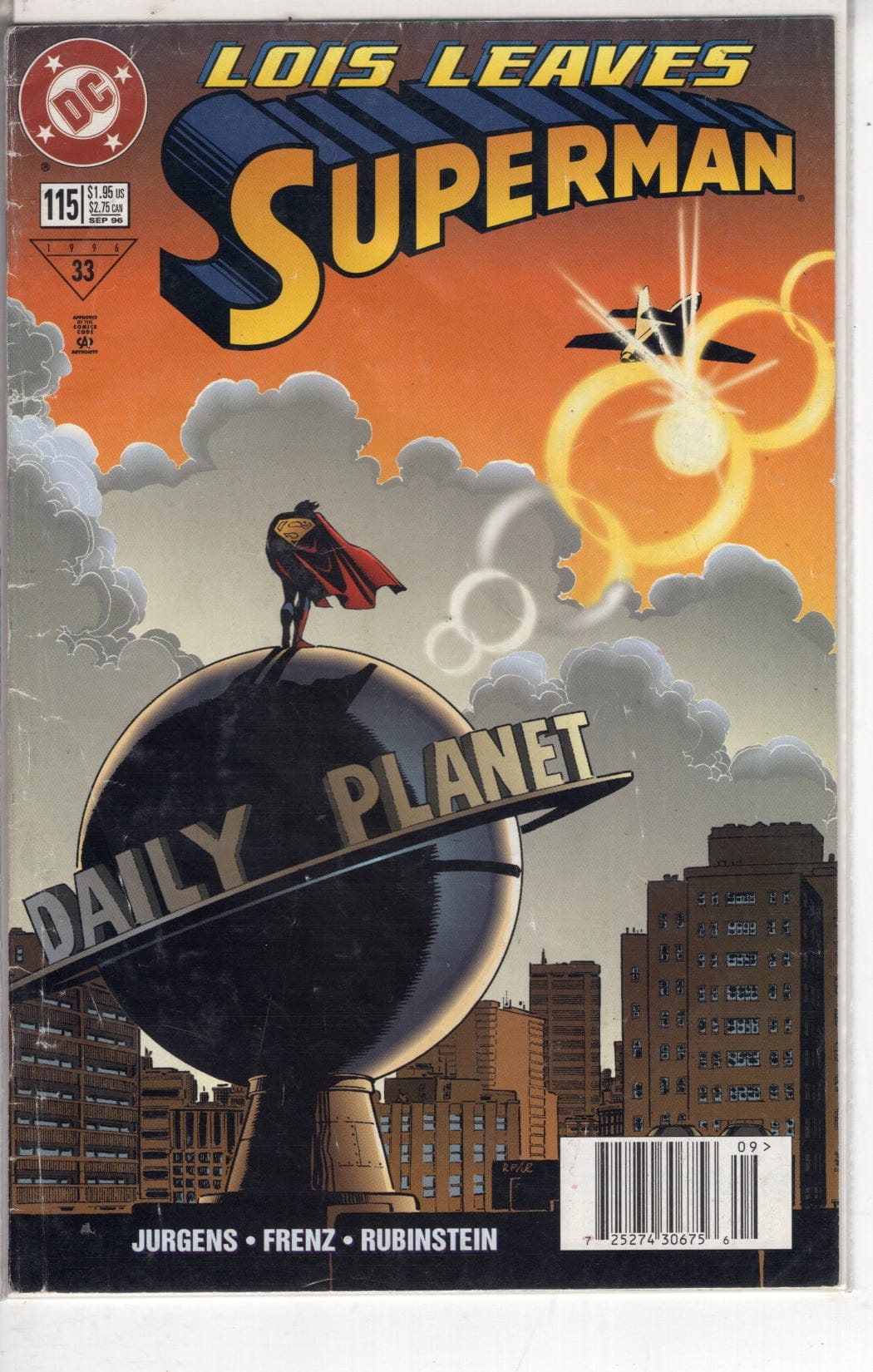 Dc Comics Comics Superman #115 [GOOD]