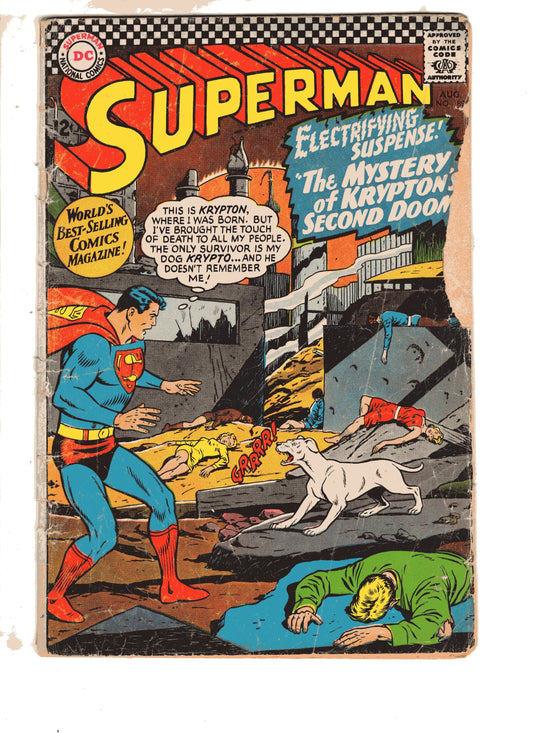 Dc Comics Comics Superman #189 [GOOD]