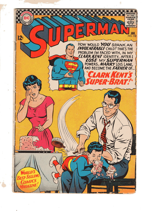 Dc Comics Comics Superman #192 [GOOD]