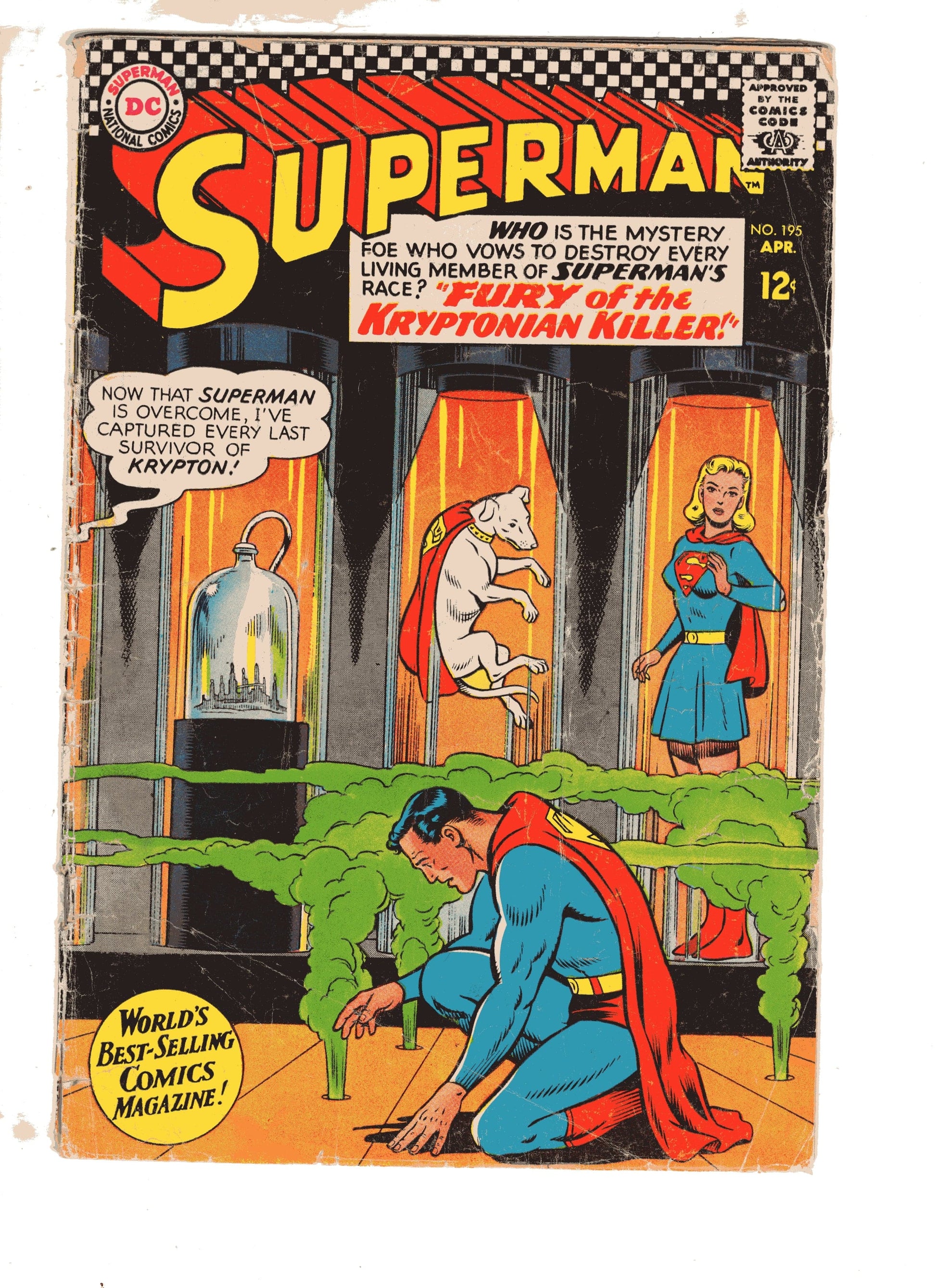 Dc Comics Comics Superman #195 [GOOD]