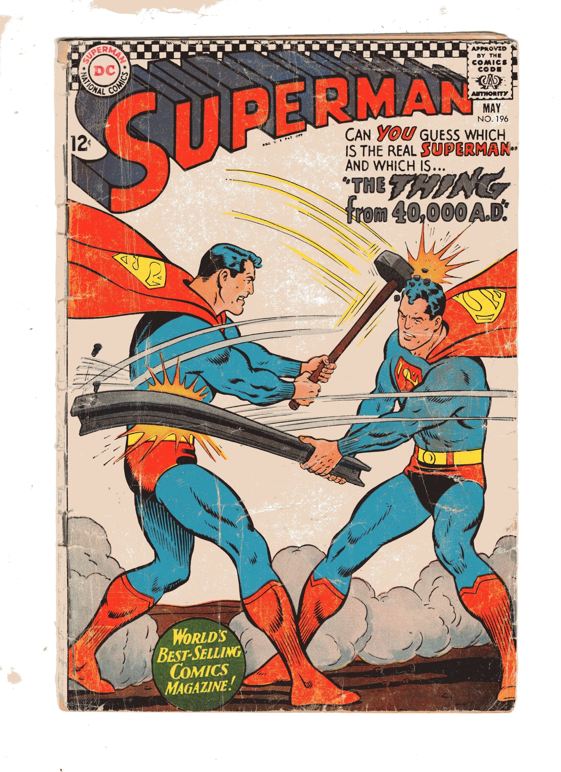 Dc Comics Comics Superman #196 [POOR]