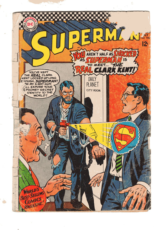 Dc Comics Comics Superman #198 [POOR]
