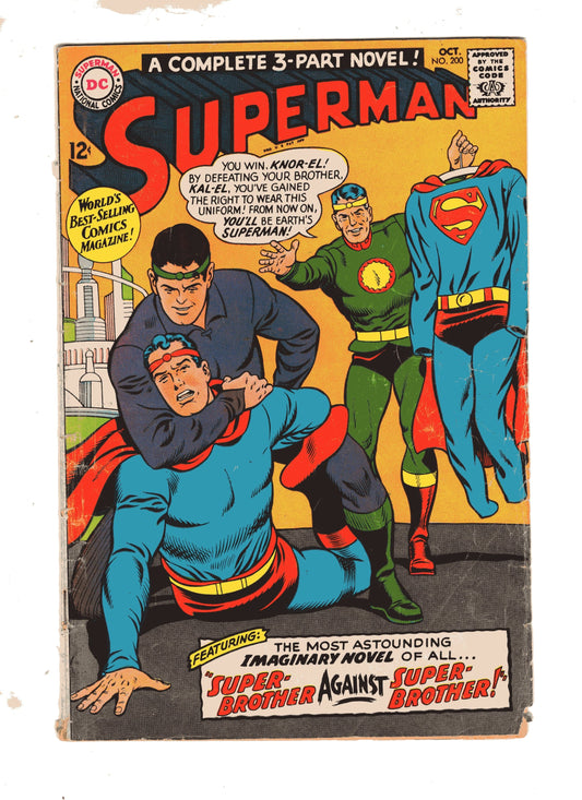 Dc Comics Comics Superman #200 [GOOD]