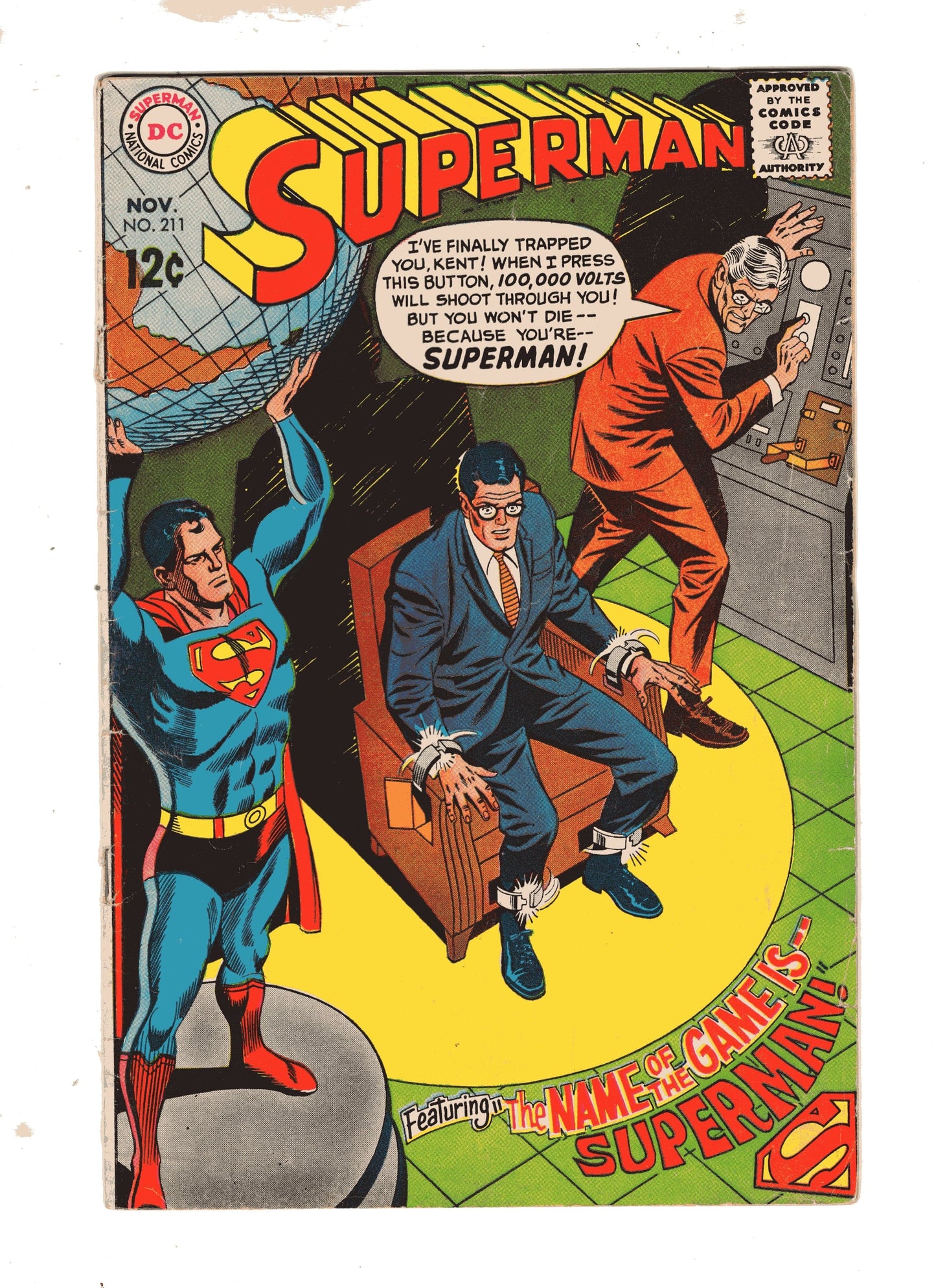 Dc Comics Comics Superman #211 [GOOD]