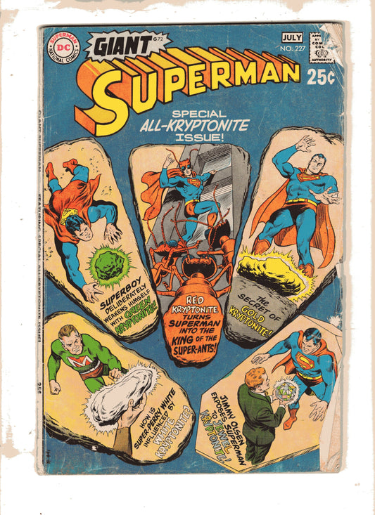 Dc Comics Comics Superman #227 [GOOD]