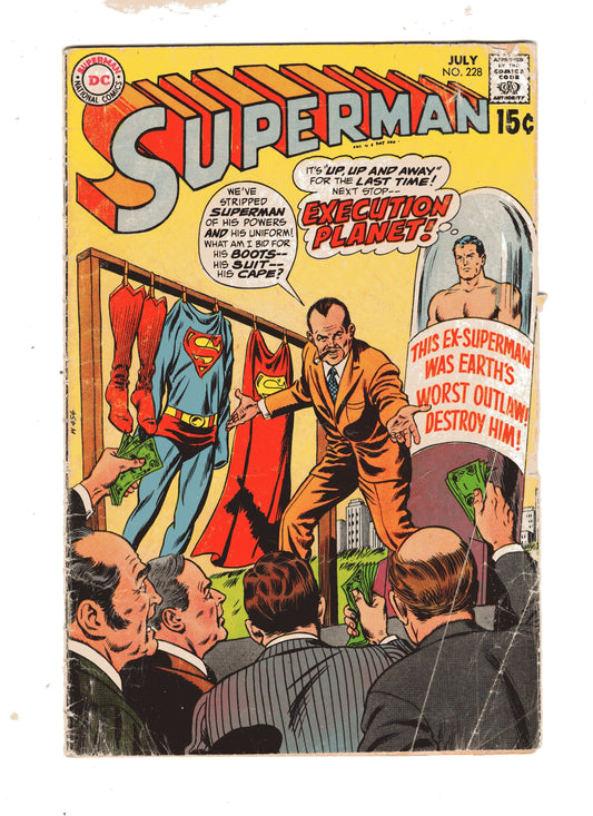Dc Comics Comics Superman #228 [GOOD]