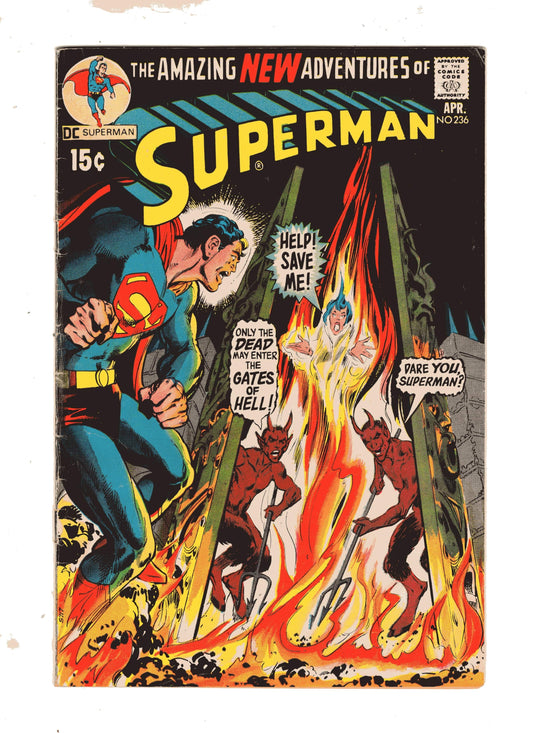 Dc Comics Comics Superman #236 [GOOD]